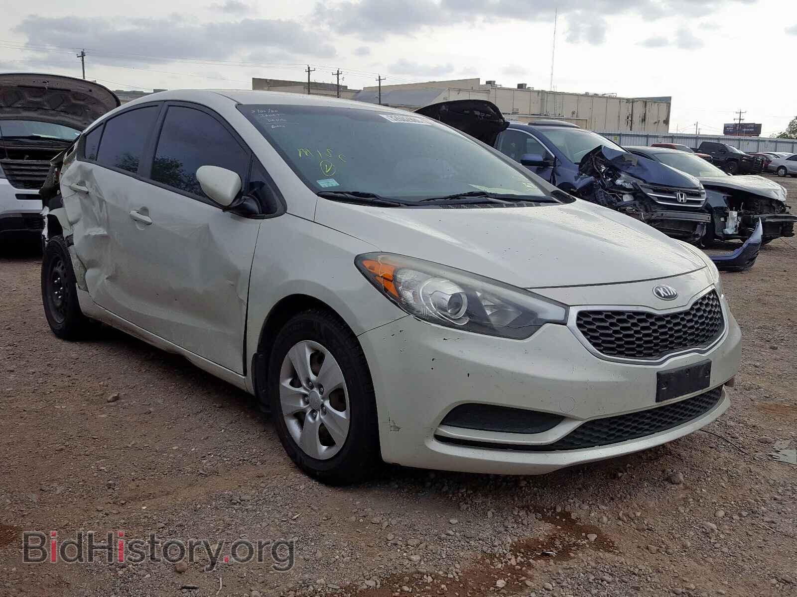 Фотография KNAFK4A62E5136474 - KIA FORTE 2014