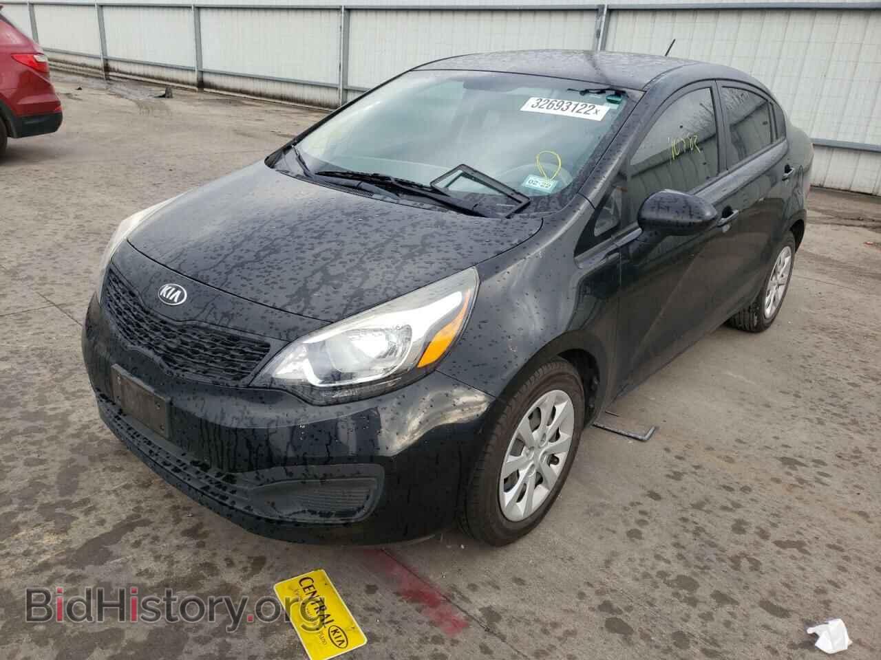 2014 KIA RIO - VIN: KNADM4A37E6355853 - Фото 2