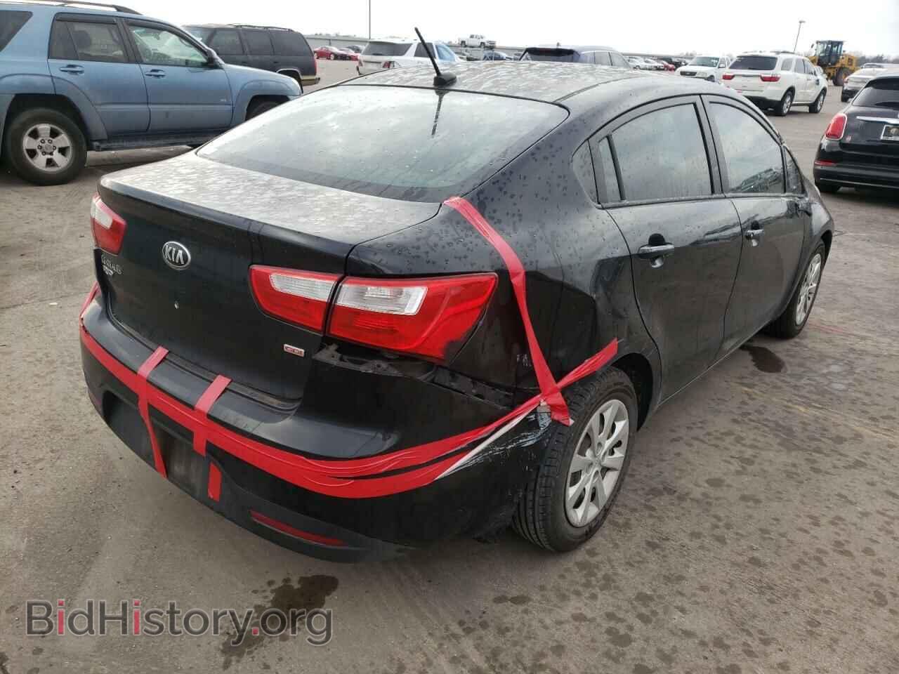 2014 KIA RIO - VIN: KNADM4A37E6355853 - Фото 4