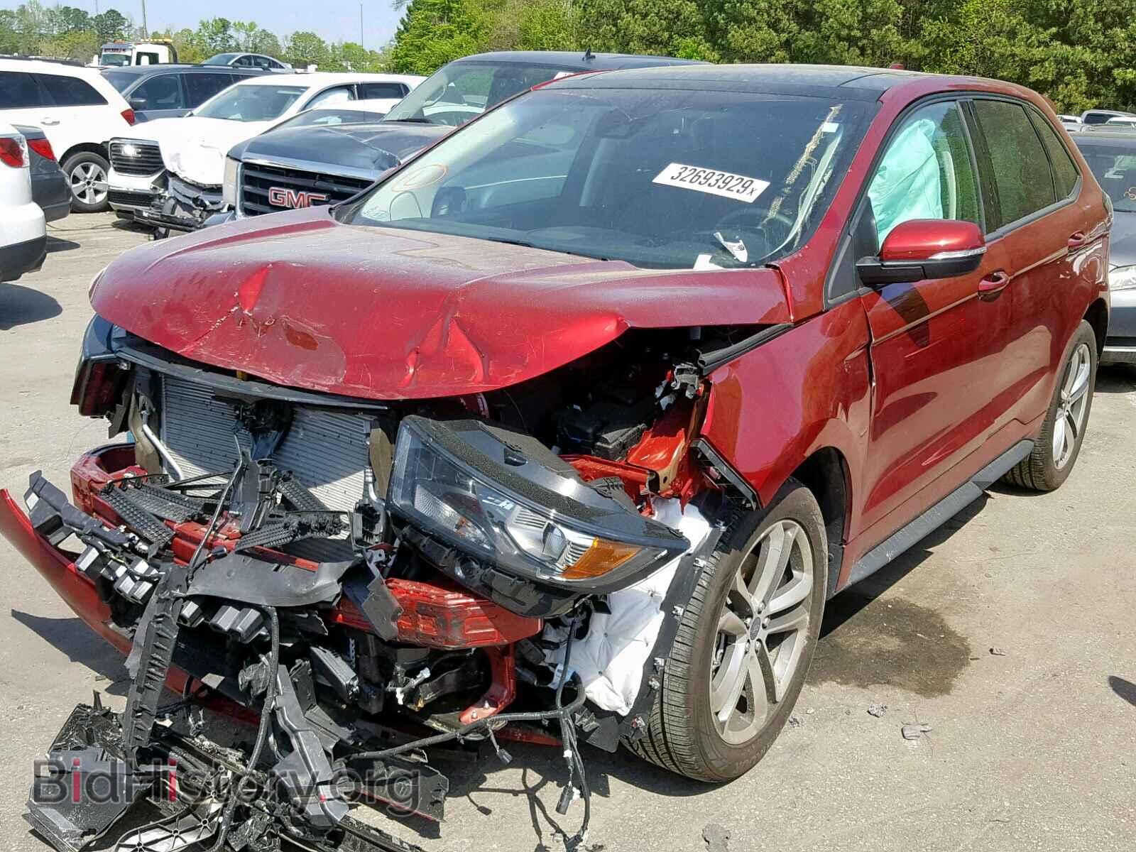 2018 FORD EDGE - VIN: 2FMPK4AP1JBC62939 - Фото 2