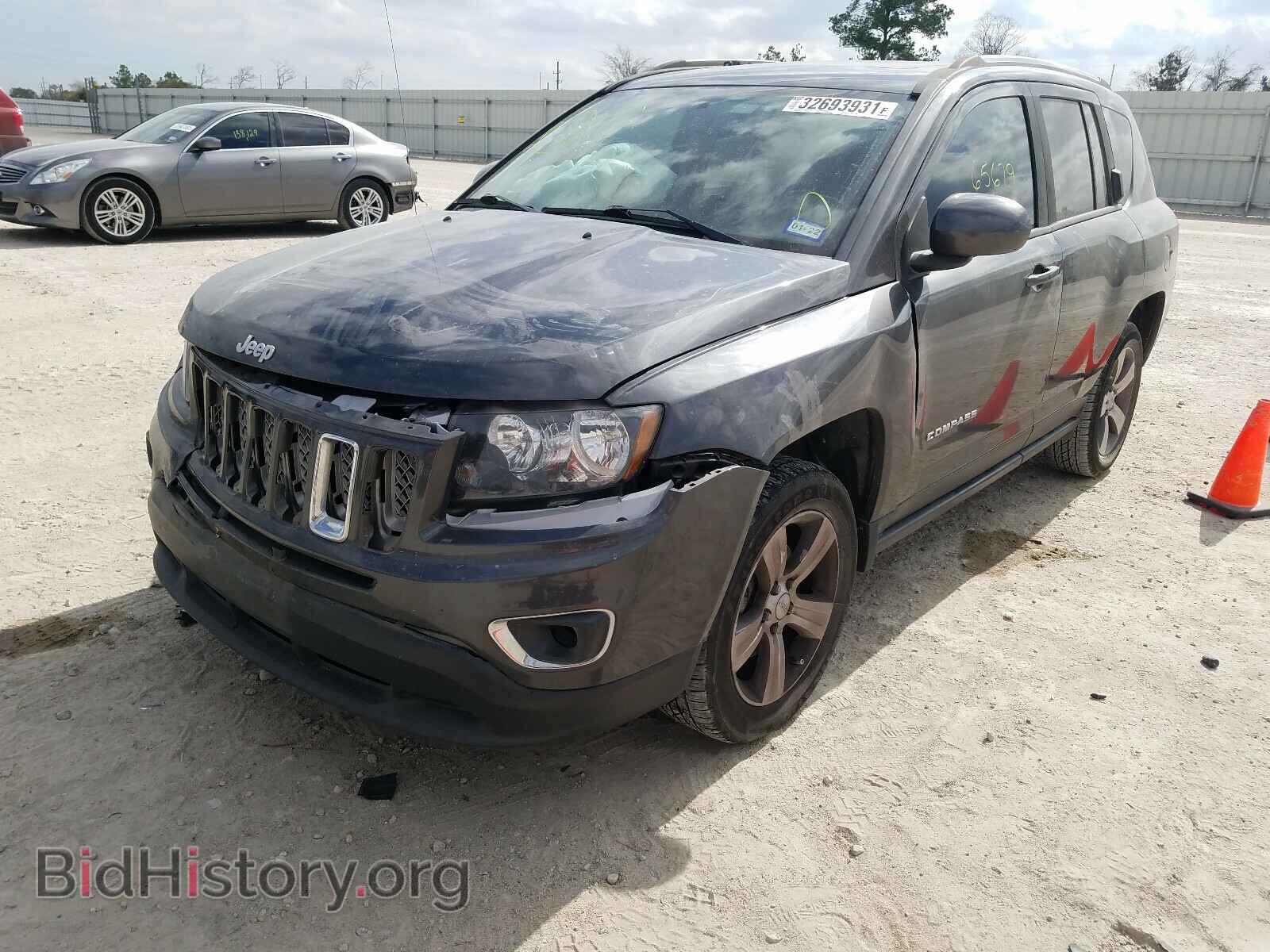 2017 JEEP COMPASS - VIN: 1C4NJCEA0HD101758 - Фото 2