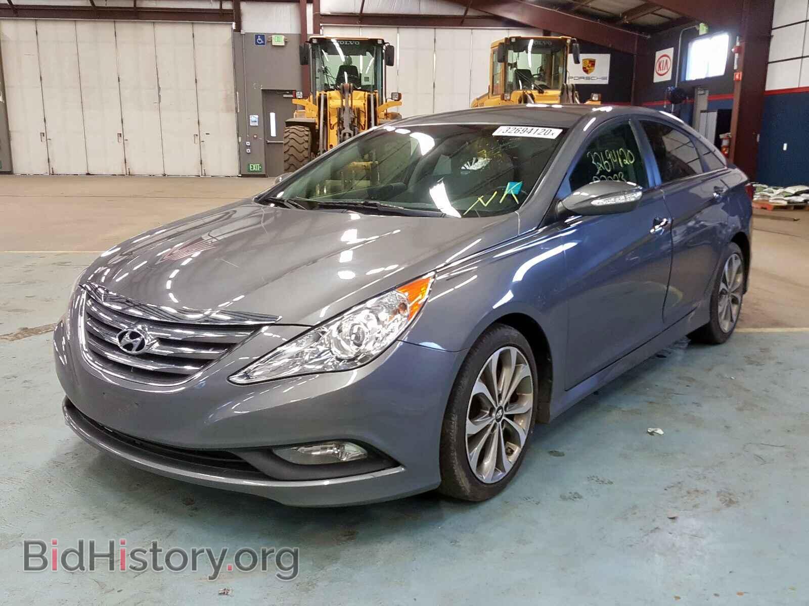 2014 HYUNDAI SONATA - VIN: 5NPEC4AB8EH873719 - Фото 2