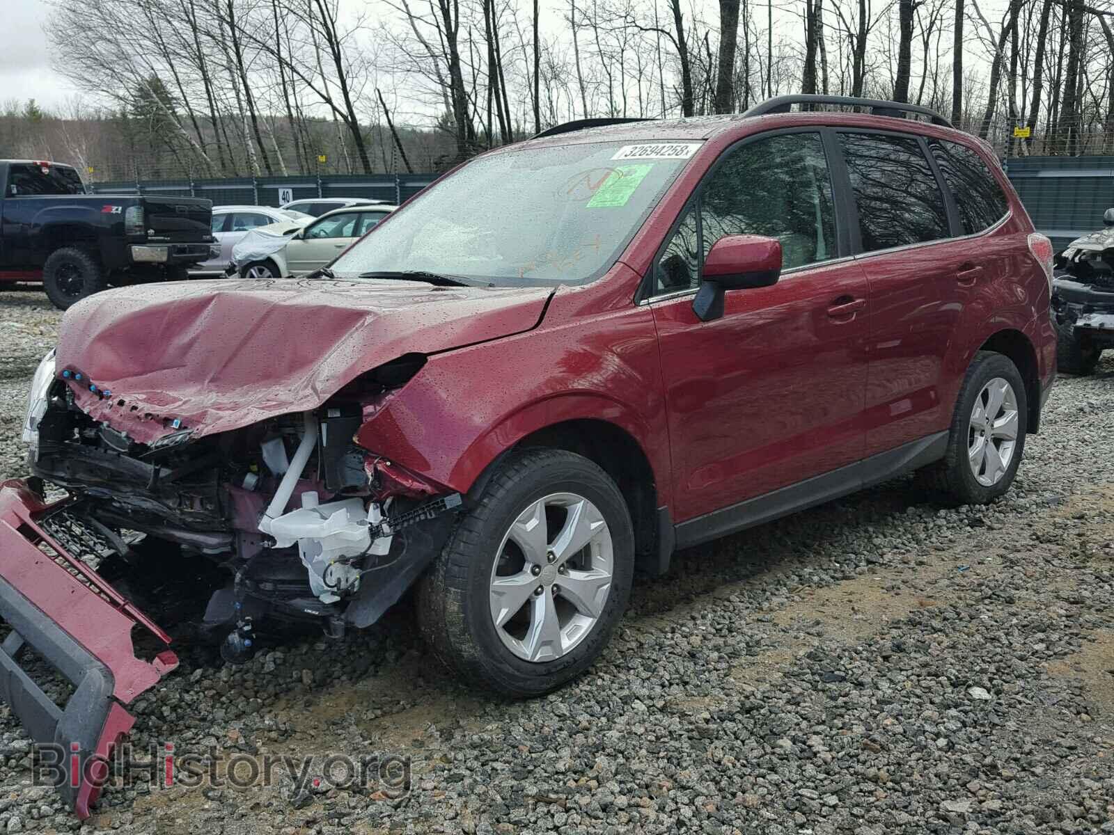 2014 SUBARU FORESTER - VIN: JF2SJAHC8EH454016 - Фото 2