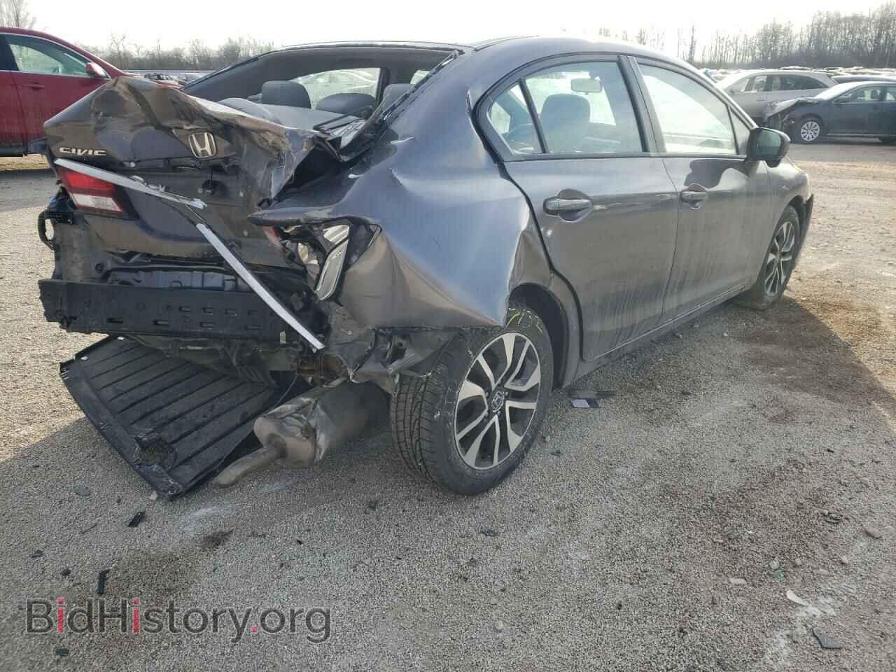 2015 HONDA CIVIC - VIN: 19XFB2F84FE110580 - Фото 4