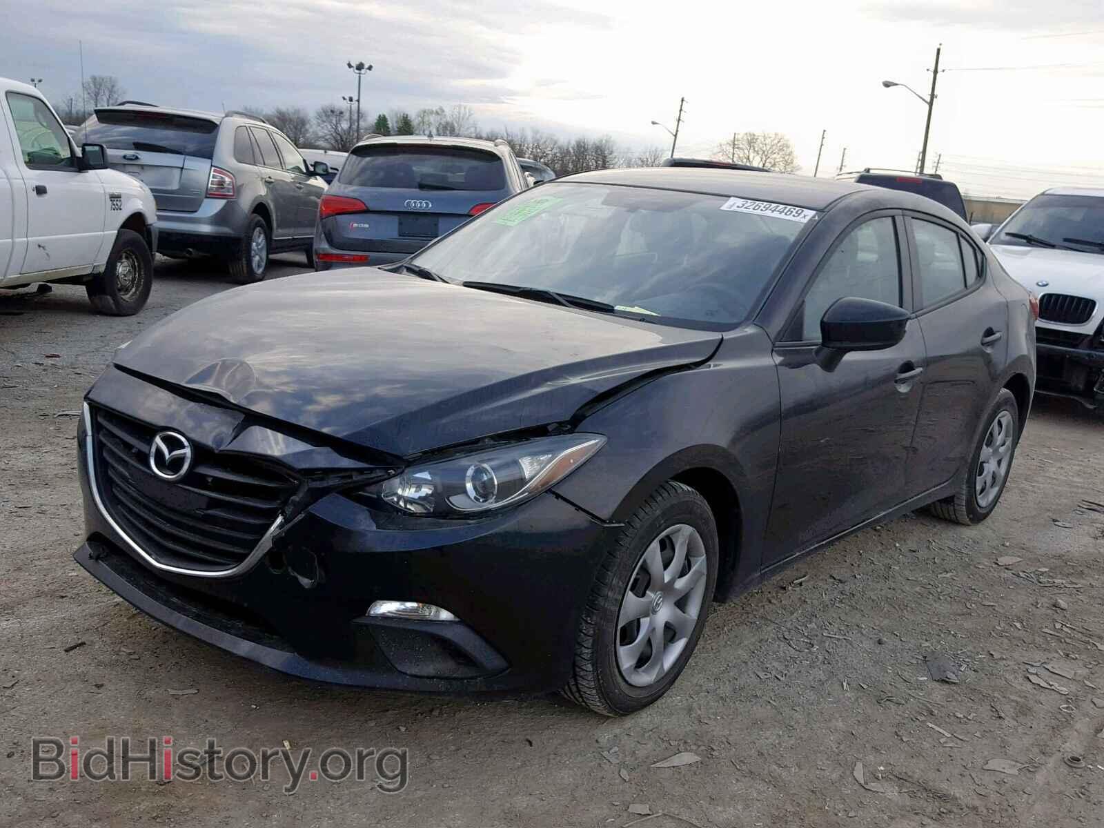 2015 MAZDA 3 - VIN: JM1BM1T70F1243449 - Фото 2