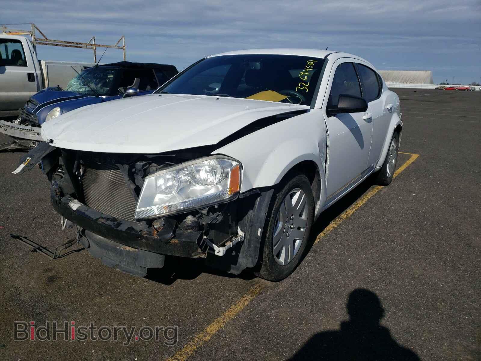 2014 DODGE AVENGER - VIN: 1C3CDZAB4EN226983 - Фото 2