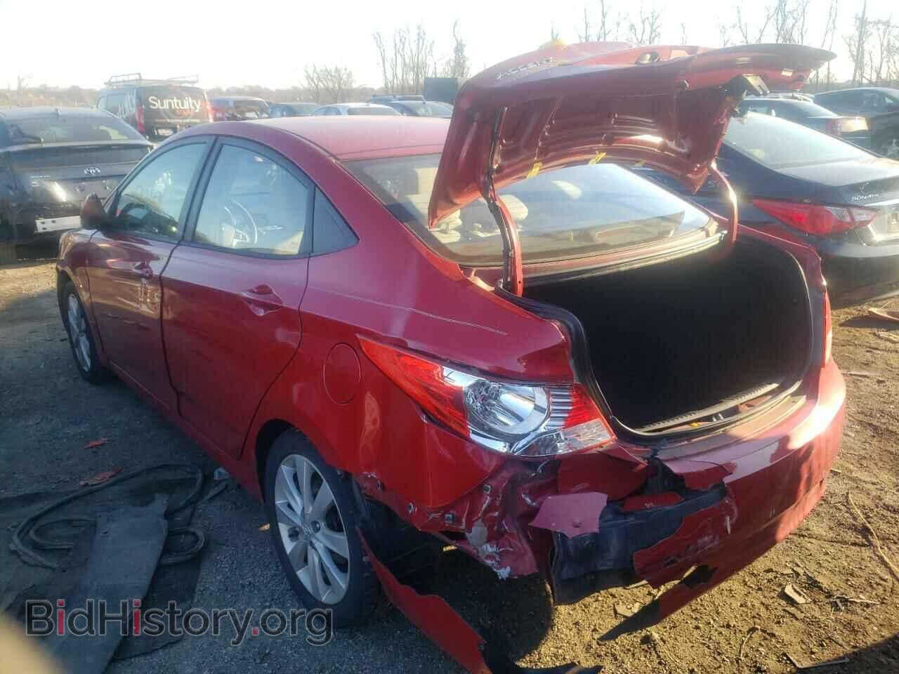 2013 HYUNDAI ACCENT - VIN: KMHCU4AE0DU316432 - Фото 3