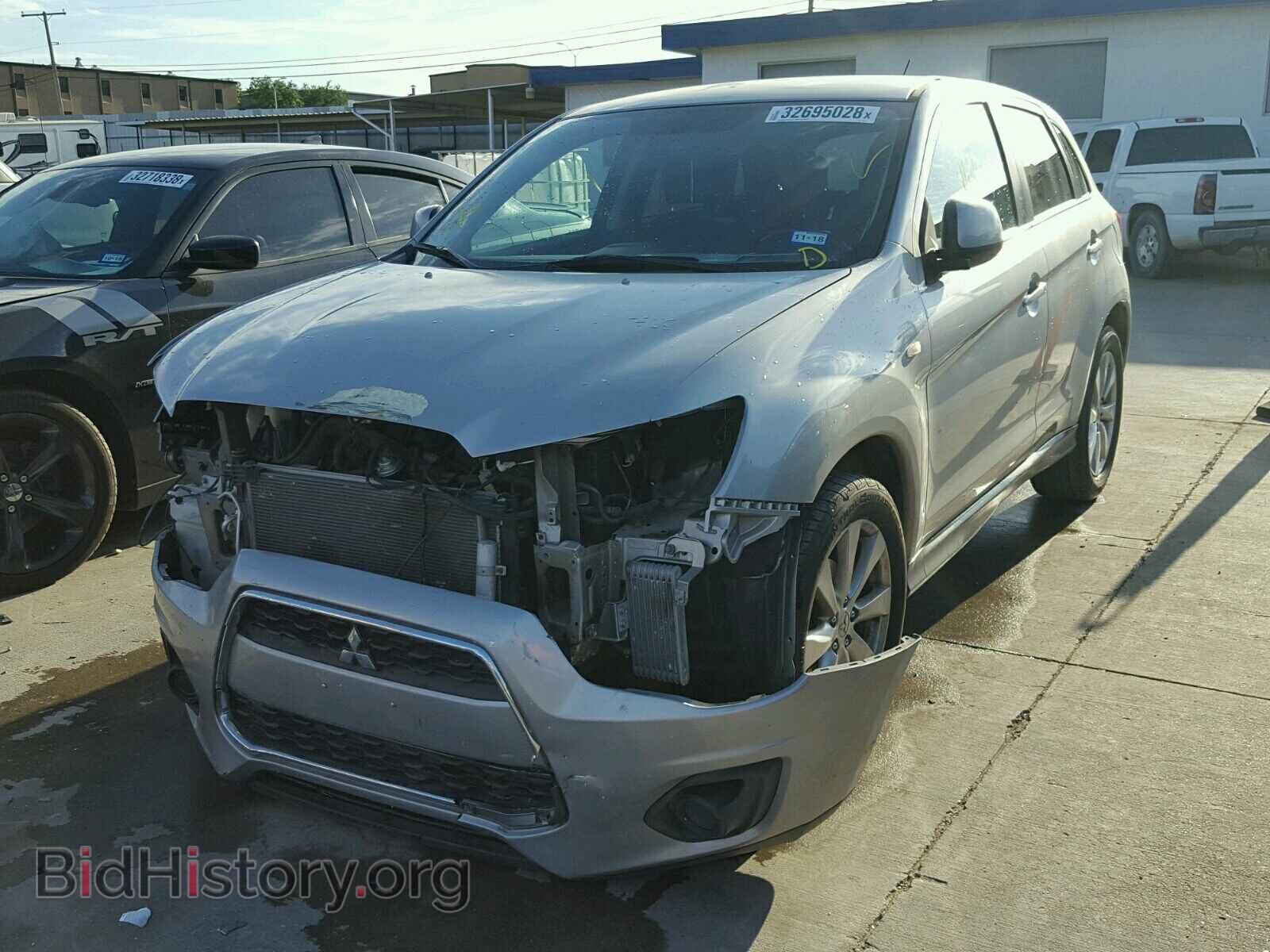 2014 MITSUBISHI OUTLANDER - VIN: 4A4AP3AUXEE005261 - Фото 2