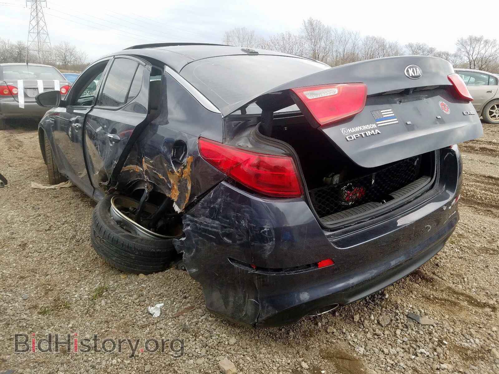 2015 KIA OPTIMA - VIN: 5XXGN4A73FG439669 - Фото 3