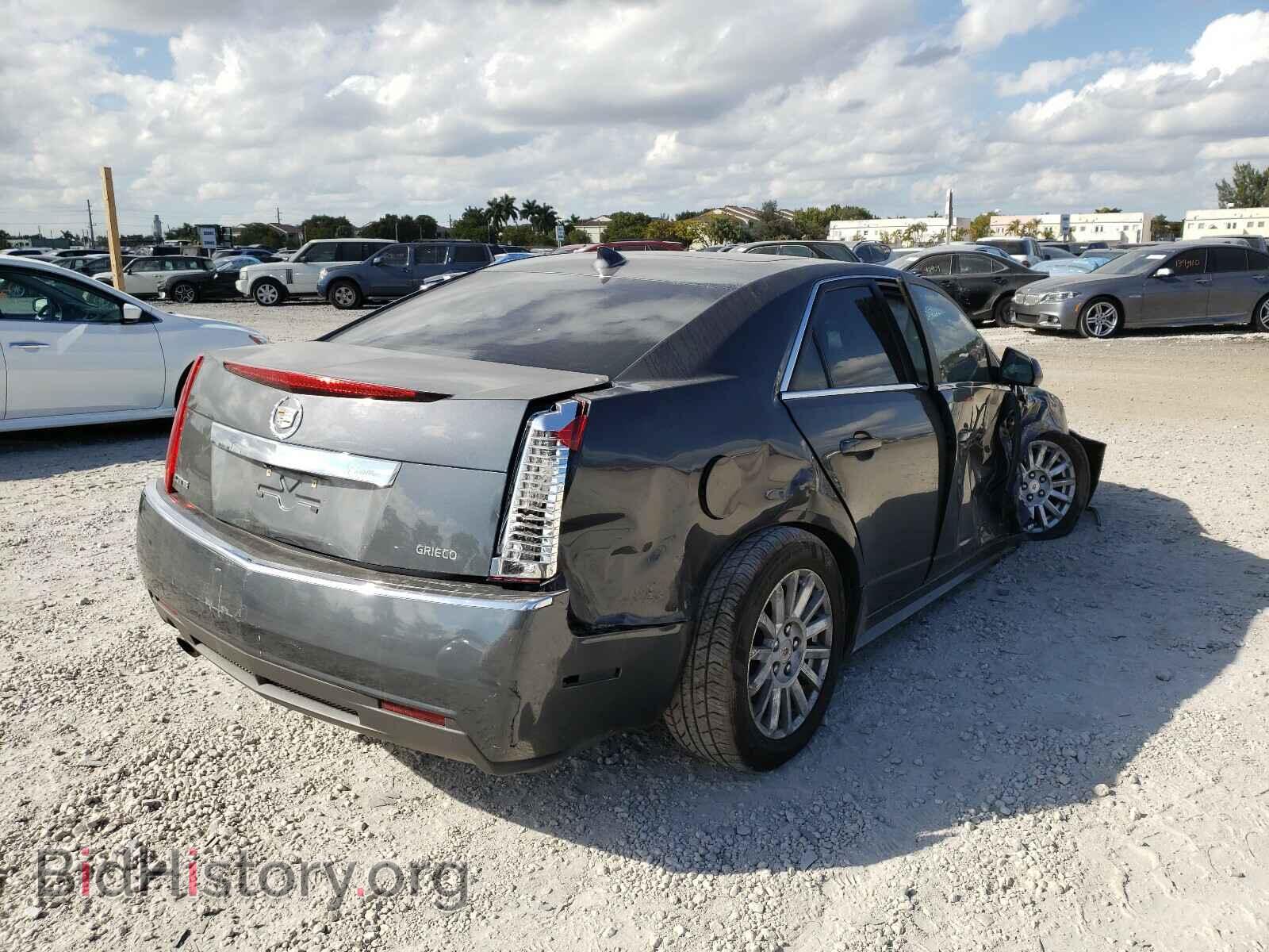 2012 CADILLAC CTS - VIN: 1G6DF5E57C0143357 - Фото 4