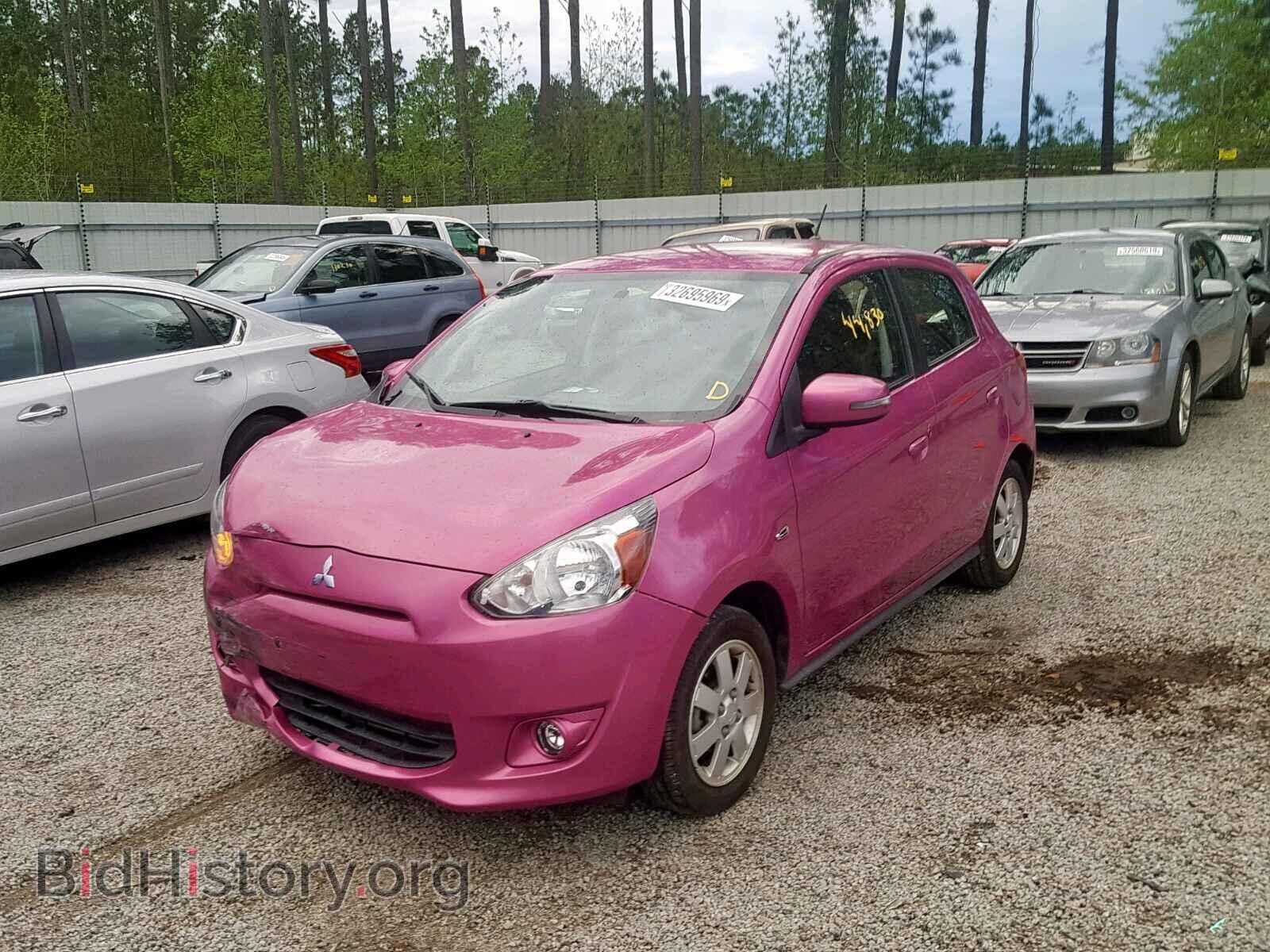 2015 MITSUBISHI MIRAGE - VIN: ML32A4HJ7FH003730 - Фото 2