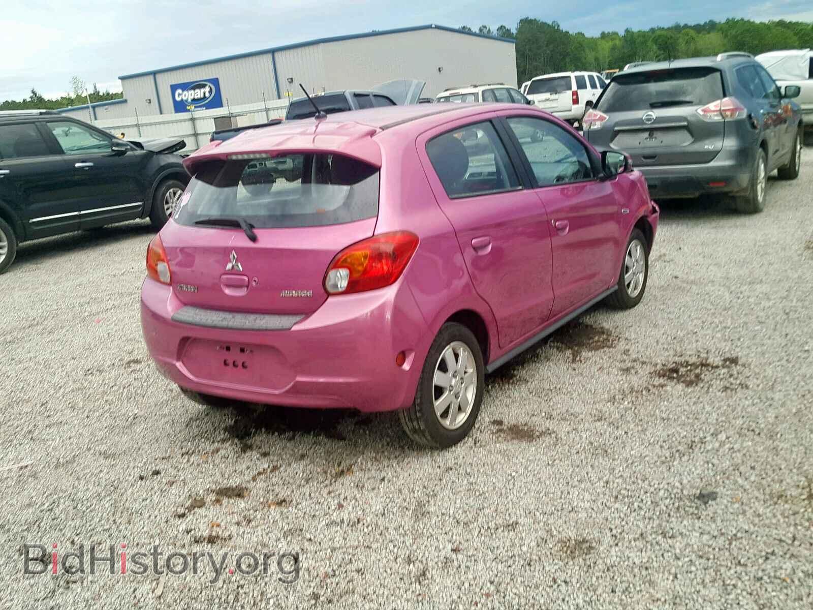 2015 MITSUBISHI MIRAGE - VIN: ML32A4HJ7FH003730 - Фото 4