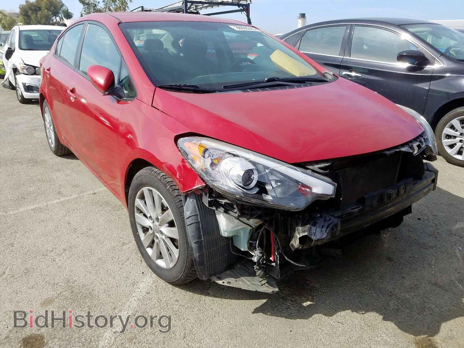 Фотография KNAFX4A61E5110353 - KIA FORTE 2014