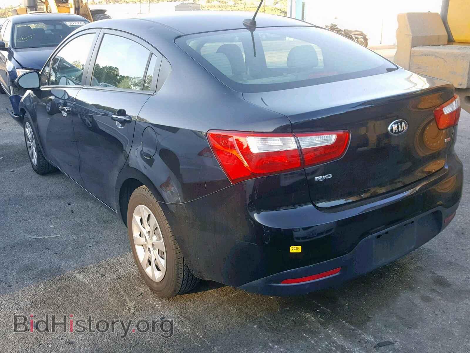 2014 KIA RIO - VIN: KNADM4A31E6374589 - Фото 3