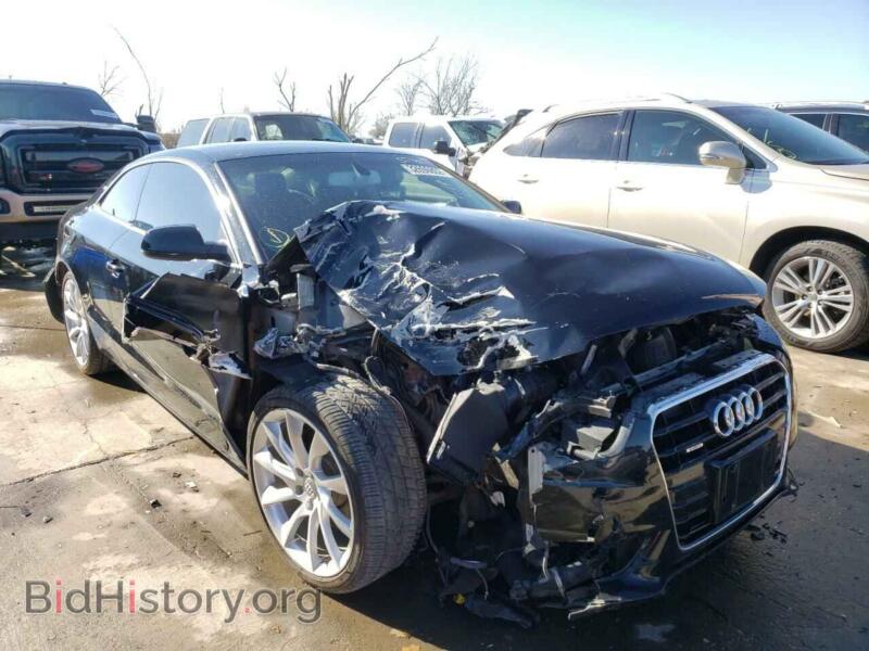 2013 Audi A5 A5 Premium (VIN WAULFAFR8DA044994) — фото 1 из 10, Copart, повреждение: передняя часть