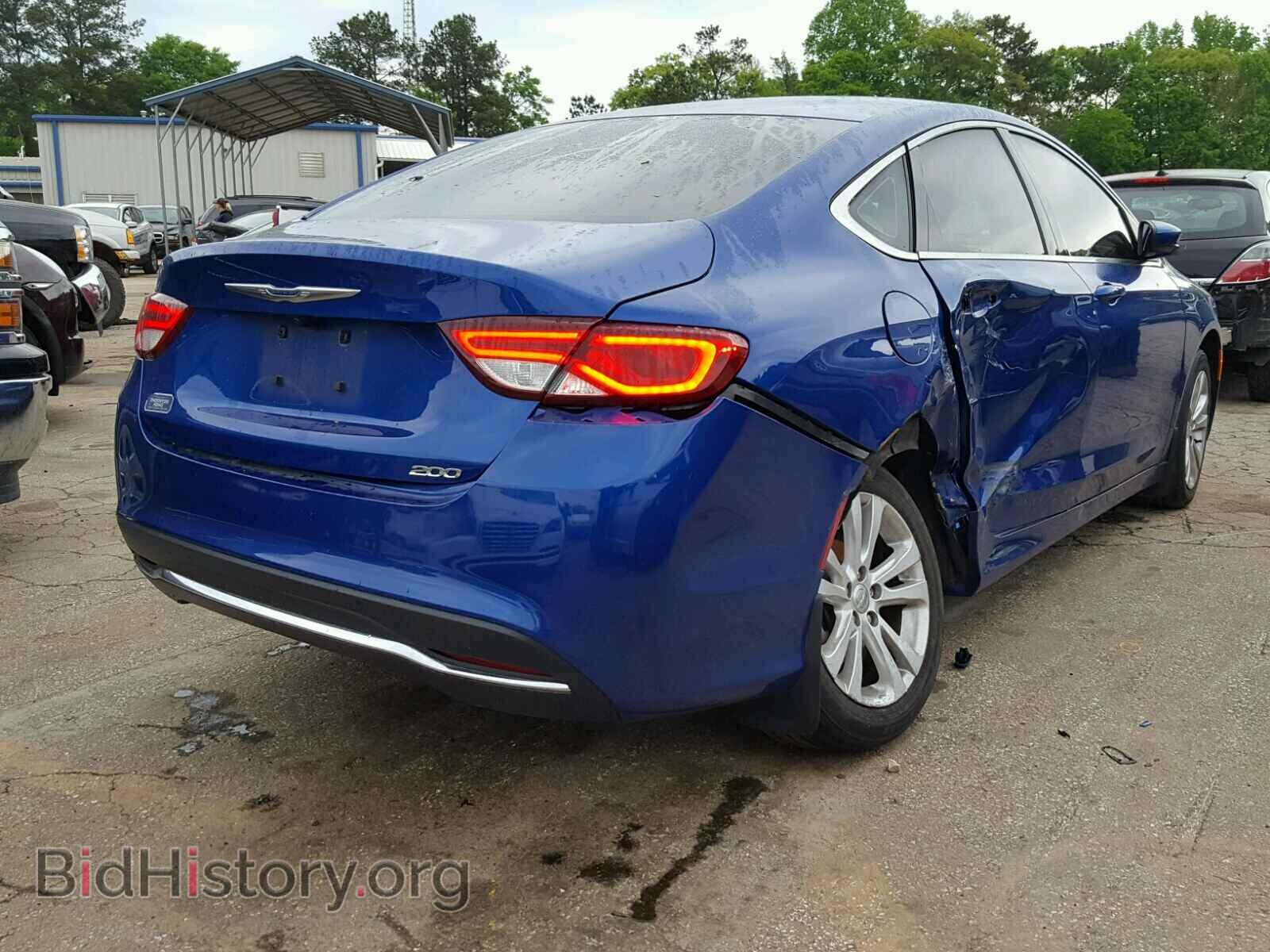 2015 CHRYSLER 200 - VIN: 1C3CCCAB3FN754466 - Photo 4