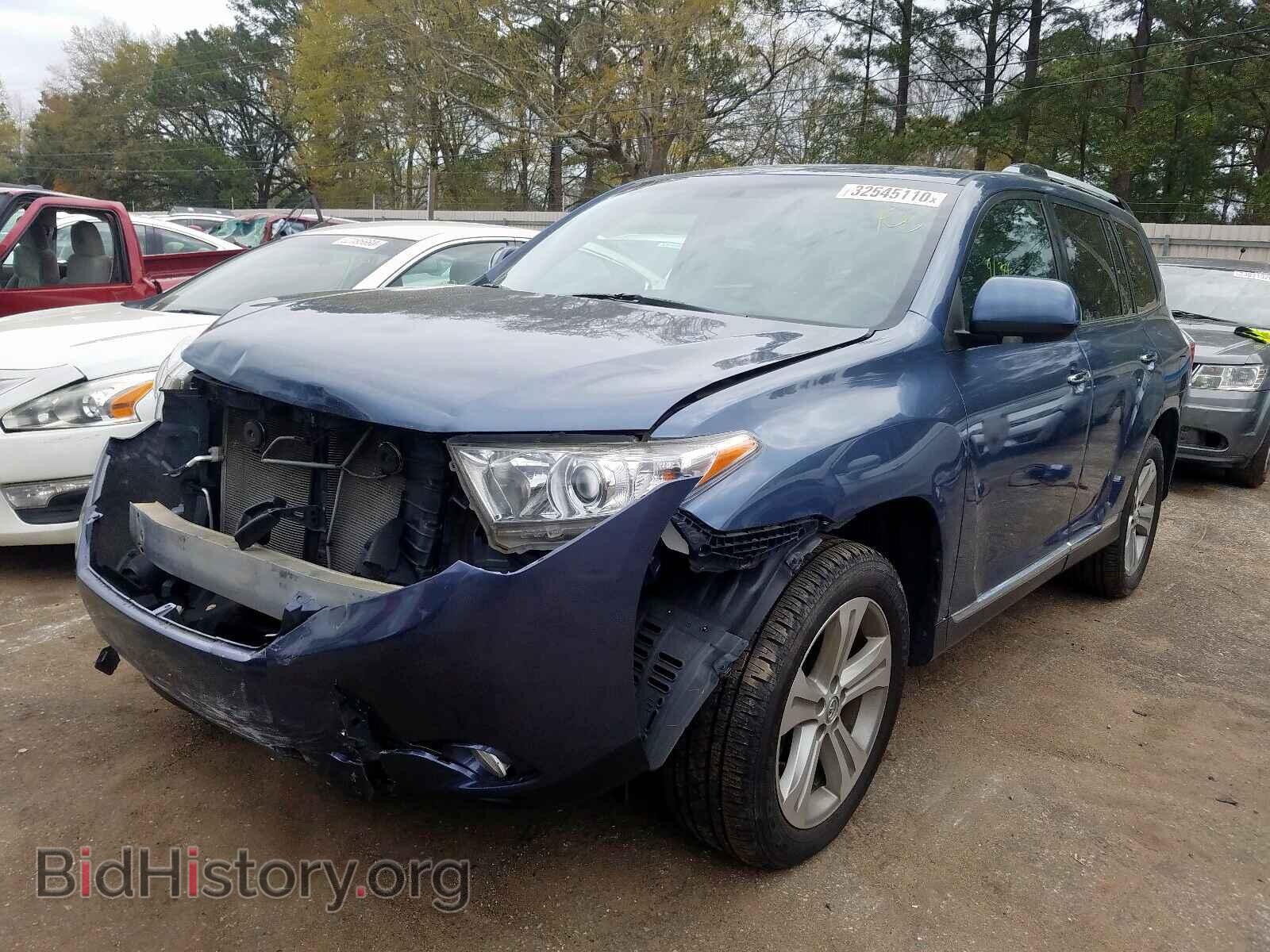 2013 TOYOTA HIGHLANDER - VIN: 5TDDK3EH8DS270785 - Фото 2