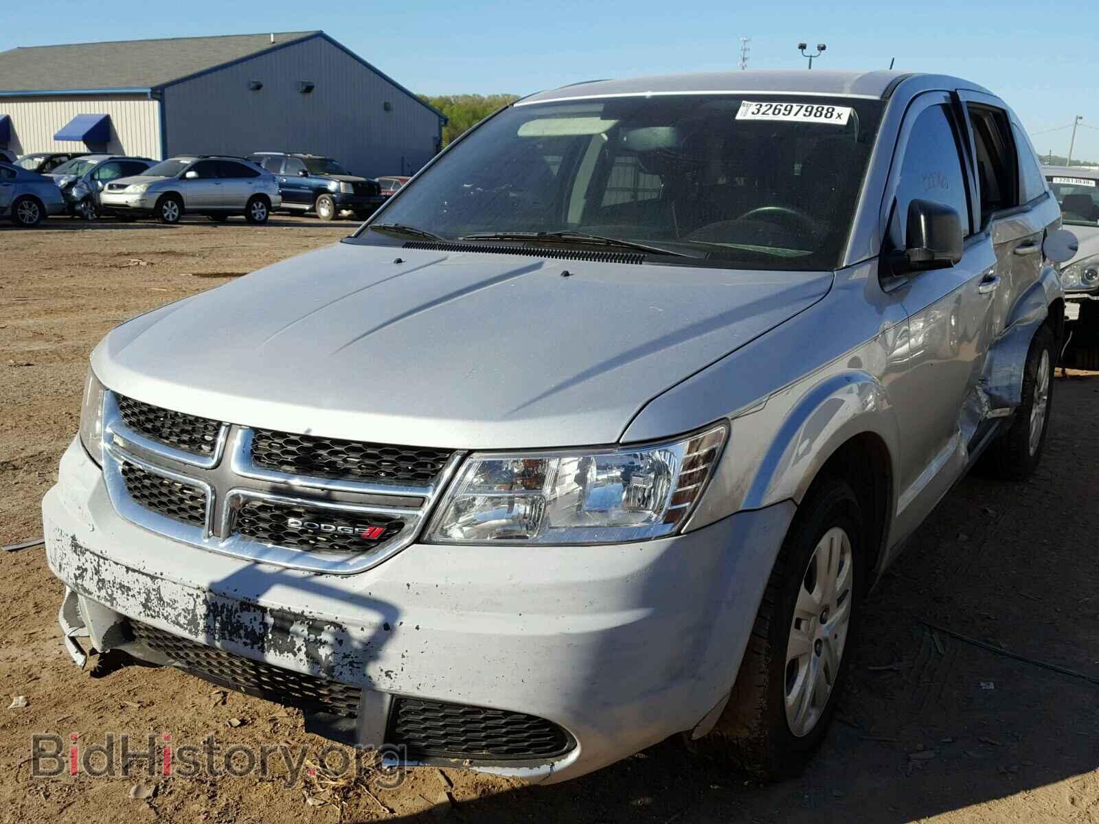 2014 DODGE JOURNEY SE - VIN: 3C4PDCAB1ET267176 - Фото 2