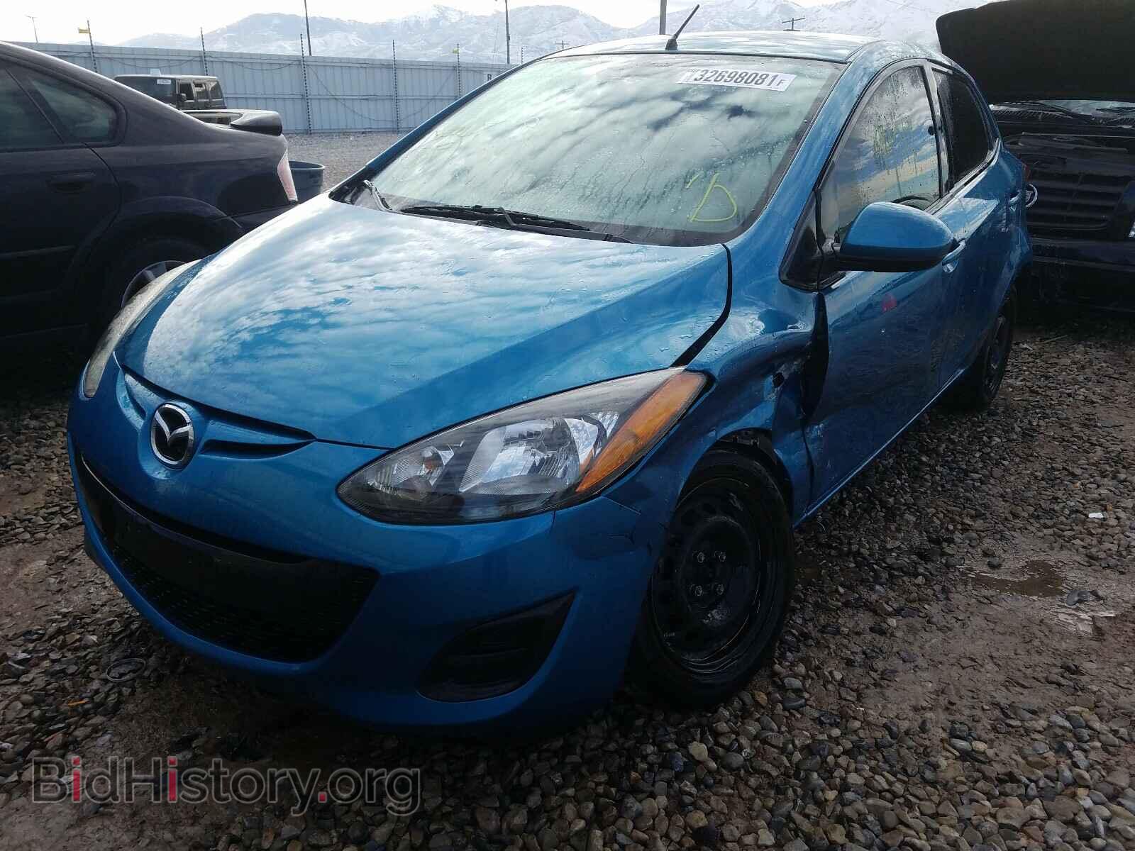 2012 MAZDA 2 - VIN: JM1DE1KY1C0150666 - Photo 2