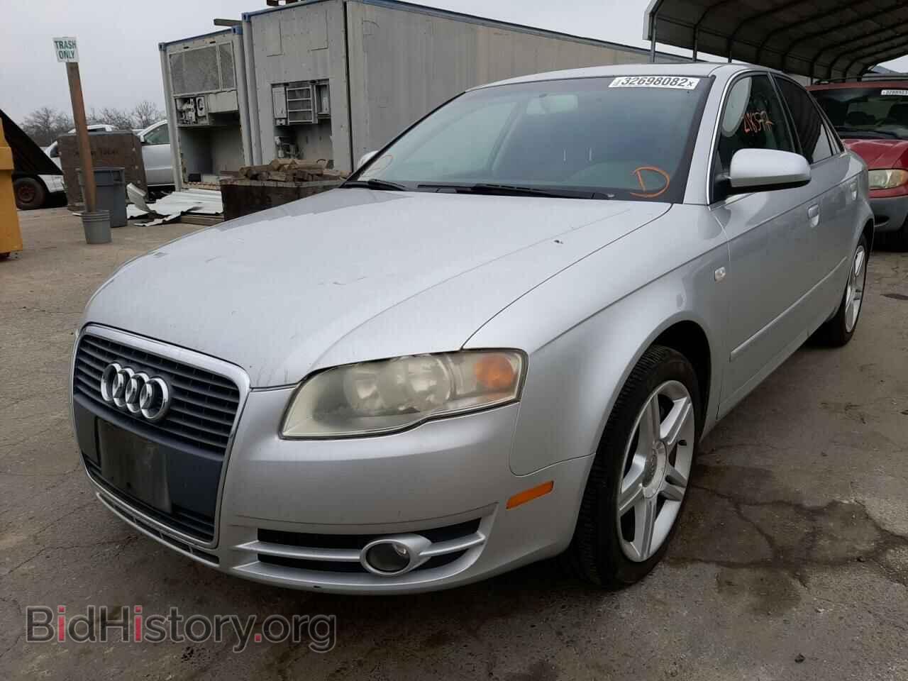2007 AUDI A4 - VIN: WAUAF78E47A229570 - Фото 2
