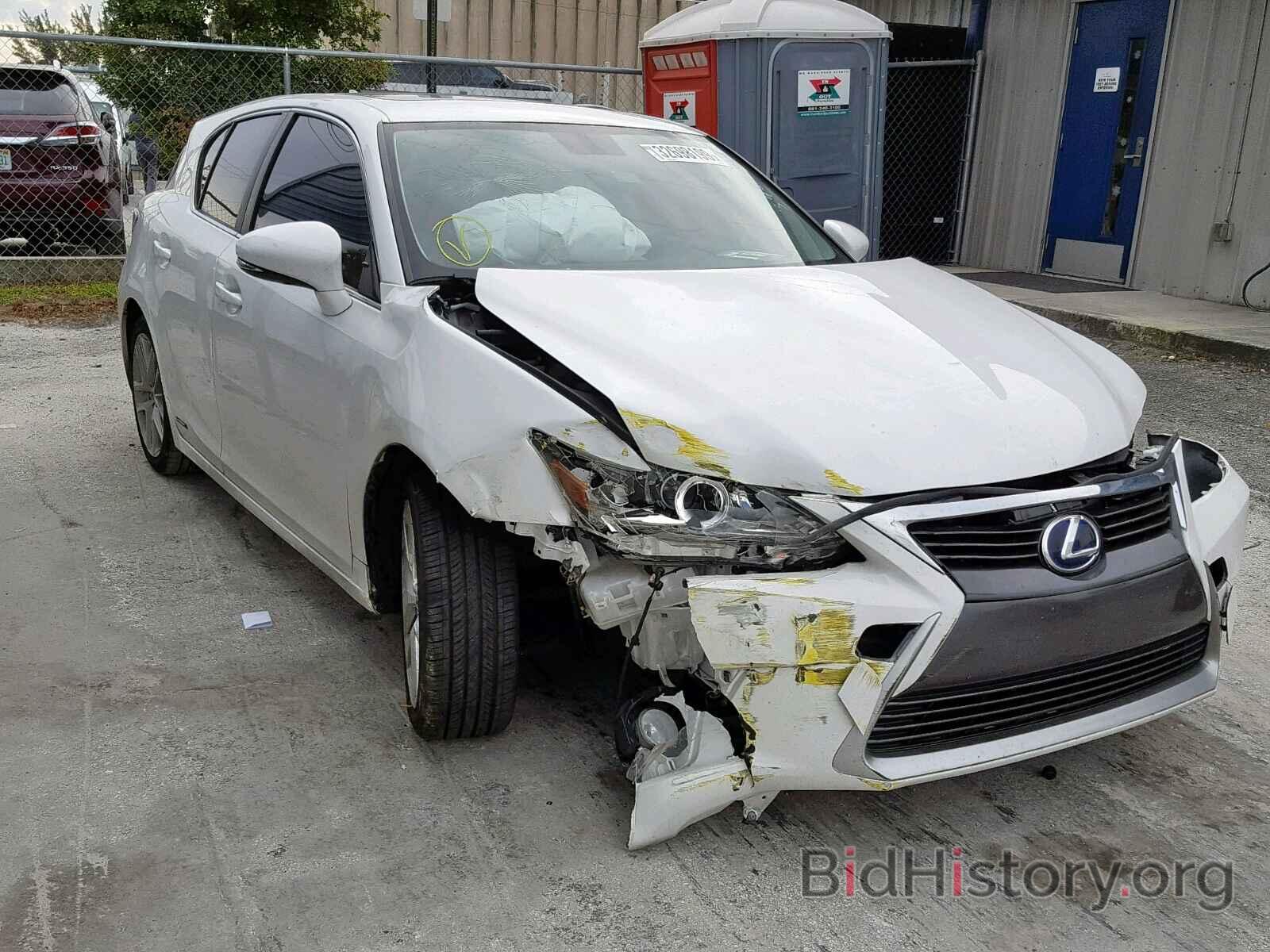 Photo JTHKD5BH6E2203451 - LEXUS CT 200 2014