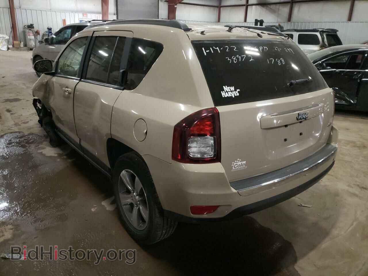 2016 JEEP COMPASS - VIN: 1C4NJCEA1GD761788 - Фото 3