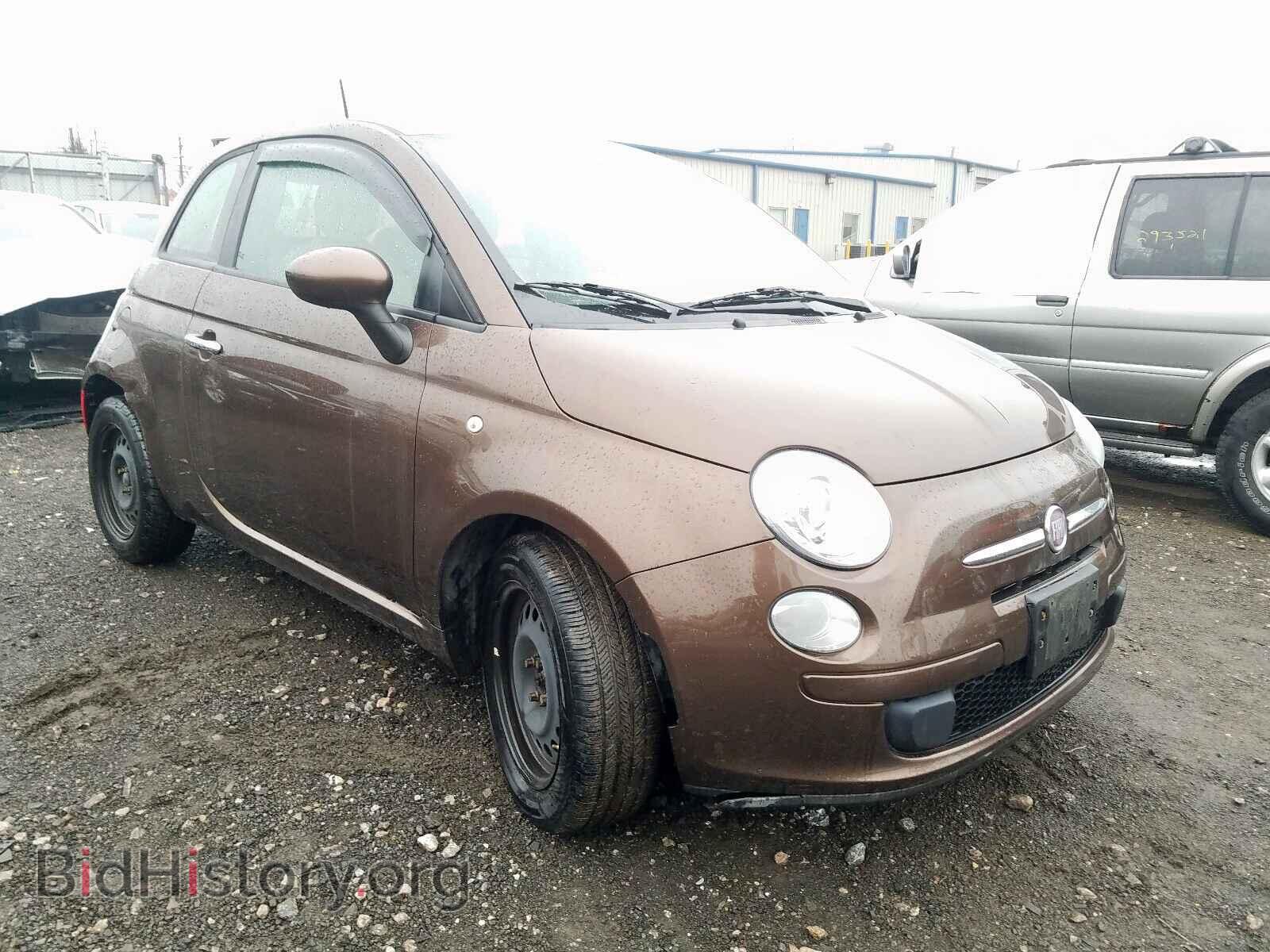 Фотография 3C3CFFAR7CT383054 - FIAT 500 2012