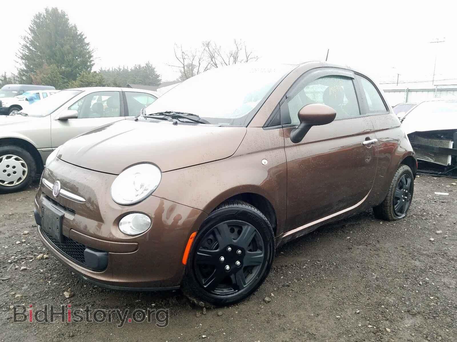 2012 FIAT 500 - VIN: 3C3CFFAR7CT383054 - Фото 2
