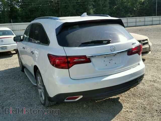2014 ACURA MDX - VIN: 5FRYD3H81EB004889 - Фото 3
