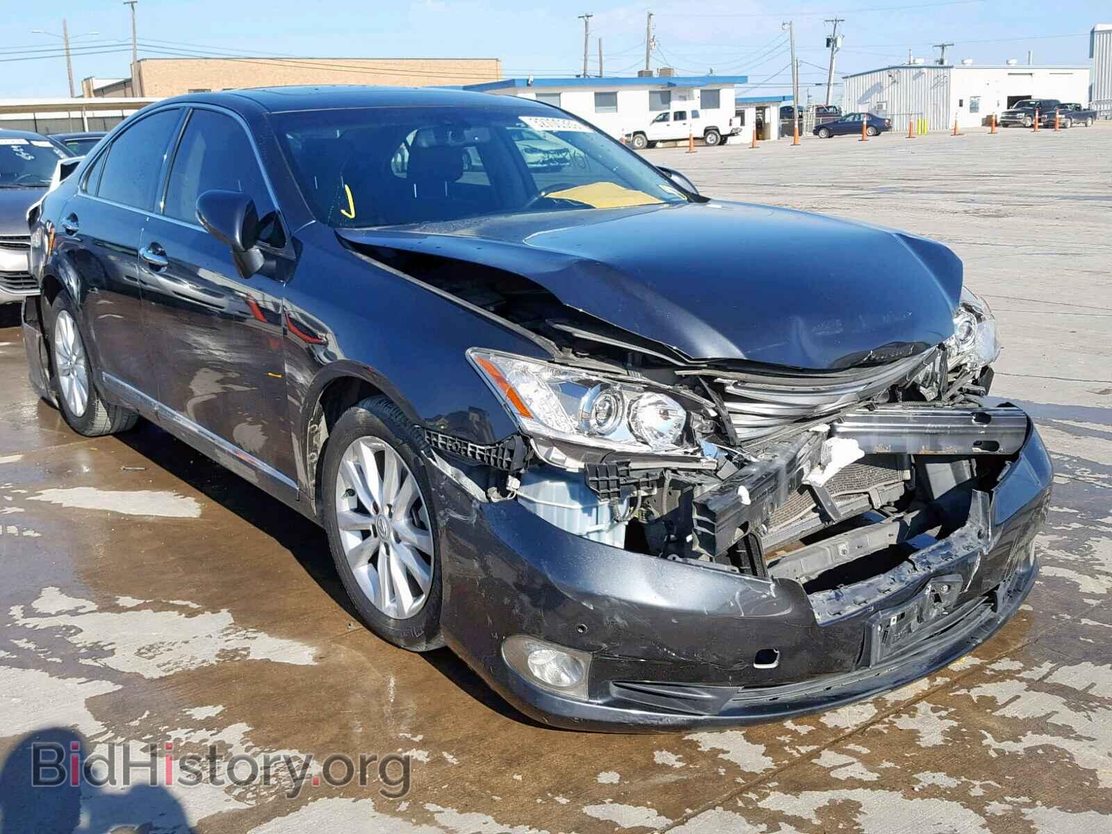 Photo JTHBK1EG5A2385736 - LEXUS ES350 2010