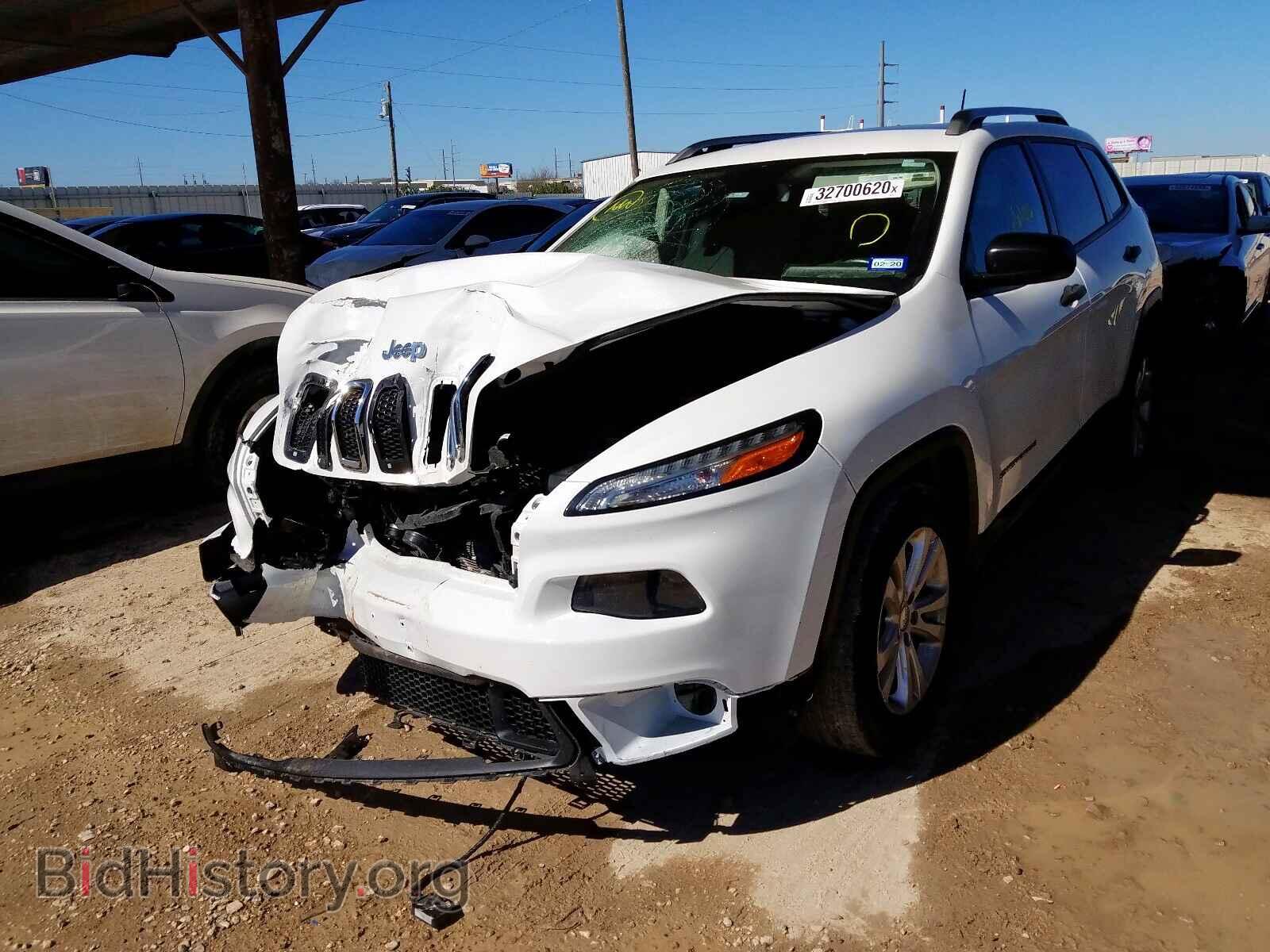 2015 JEEP CHEROKEE - VIN: 1C4PJLAB1FW628345 - Фото 2