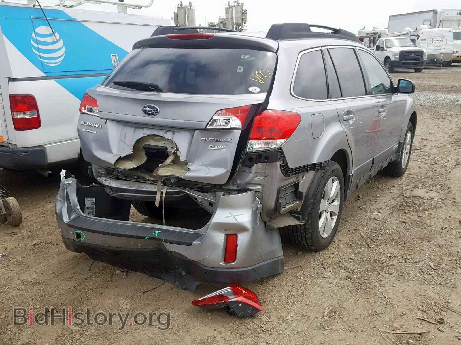 2011 SUBARU OUTBACK 2. - VIN: 4S4BRBCC2B3393576 - Photo 4