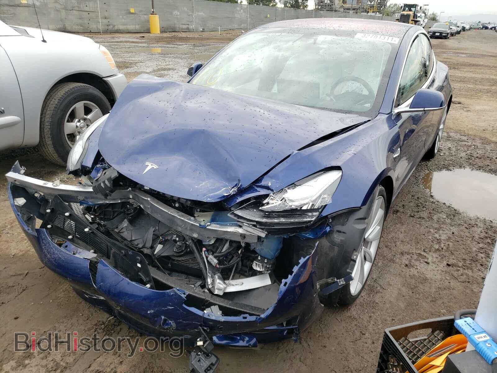 2018 TESLA MODEL 3 - VIN: 5YJ3E1EB7JF080964 - Фото 2