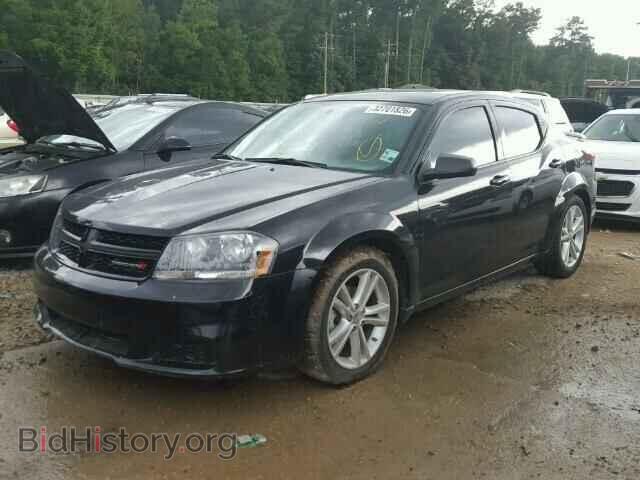 2014 DODGE AVENGER - VIN: 1C3CDZAG7EN148517 - Фото 2
