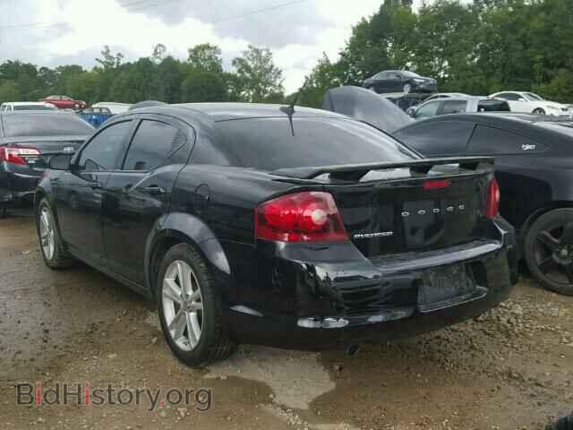 2014 DODGE AVENGER - VIN: 1C3CDZAG7EN148517 - Фото 3