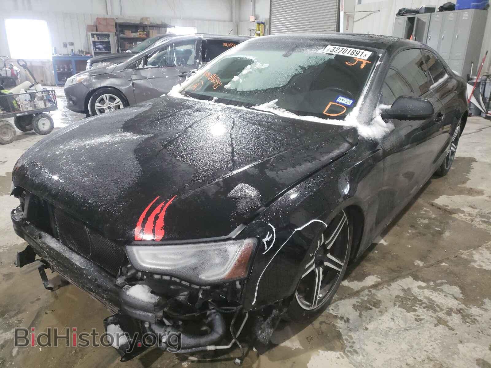 2014 AUDI A5 - VIN: WAUCFAFR4EA016093 - Photo 2