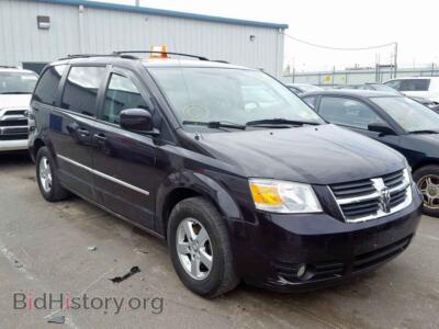 2010 Dodge CARAVAN Grand Cara, черный — VIN 2D4RN5D14AR239117, Copart
