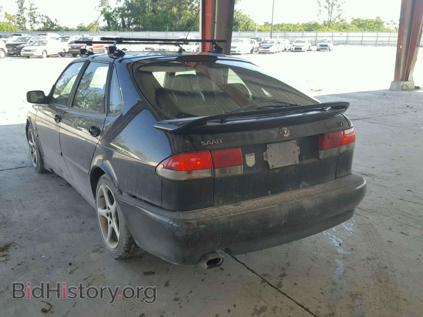 2000 SAAB 9 3 - VIN: YS3DP55G9Y7010778 - Фото 3