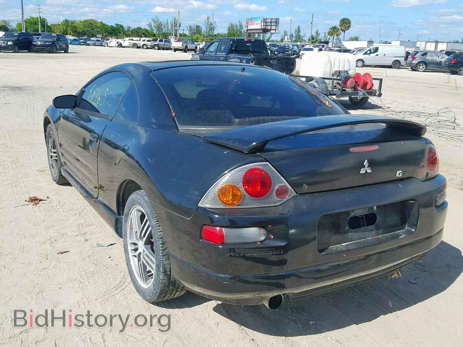 2004 MITSUBISHI ECLIPSE - VIN: 4A3AC74H74E080620 - Фото 3