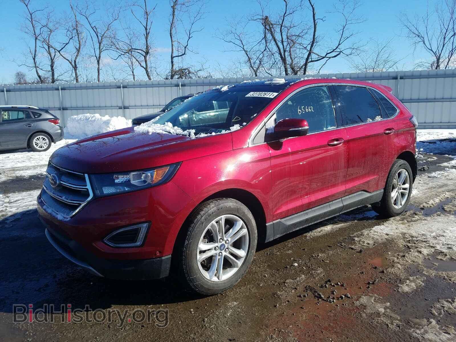 2016 FORD EDGE - VIN: 2FMPK4K92GBC41042 - Фото 2