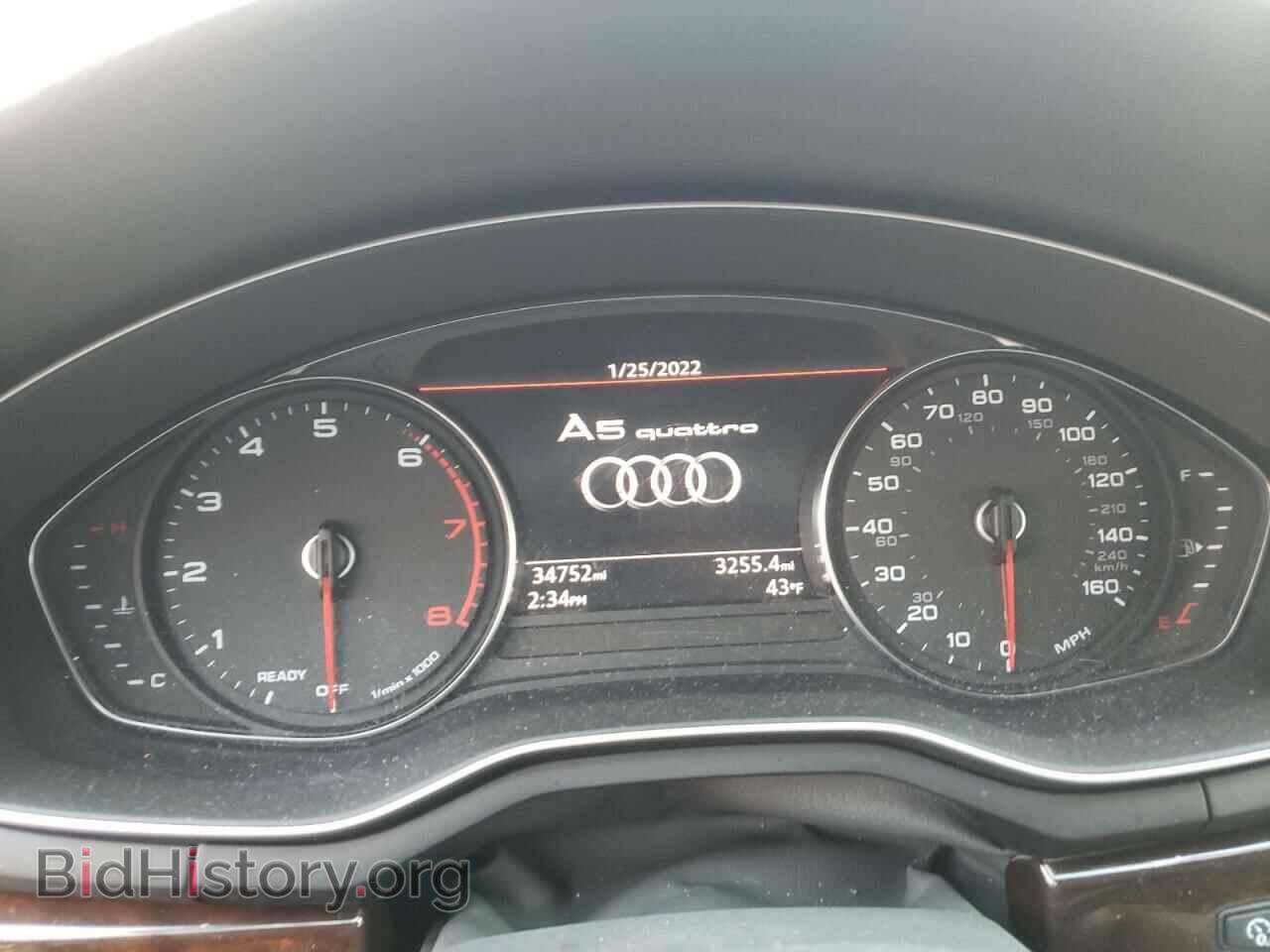 2019 AUDI A5 - VIN: WAUANCF55KA056438 - Фото 8
