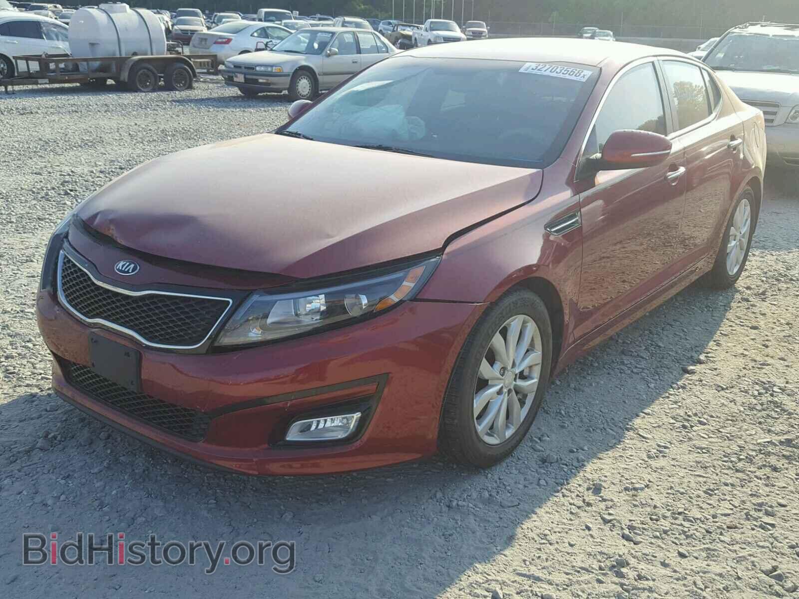 2014 KIA OPTIMA - VIN: 5XXGN4A7XEG265467 - Фото 2