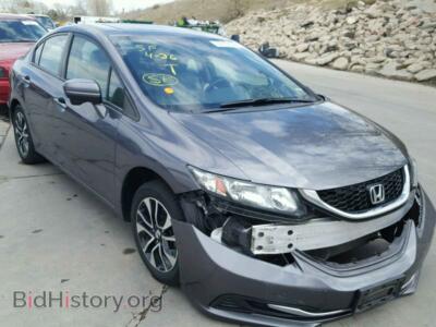 2014 Honda CIVIC Civic EX, темно-серый — VIN 19XFB2F88EE031699, Copart