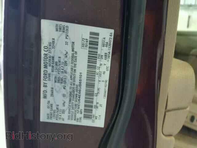 2006 FORD EXPLORER - VIN: 1FMEU64E66UB65101 - Фото 10