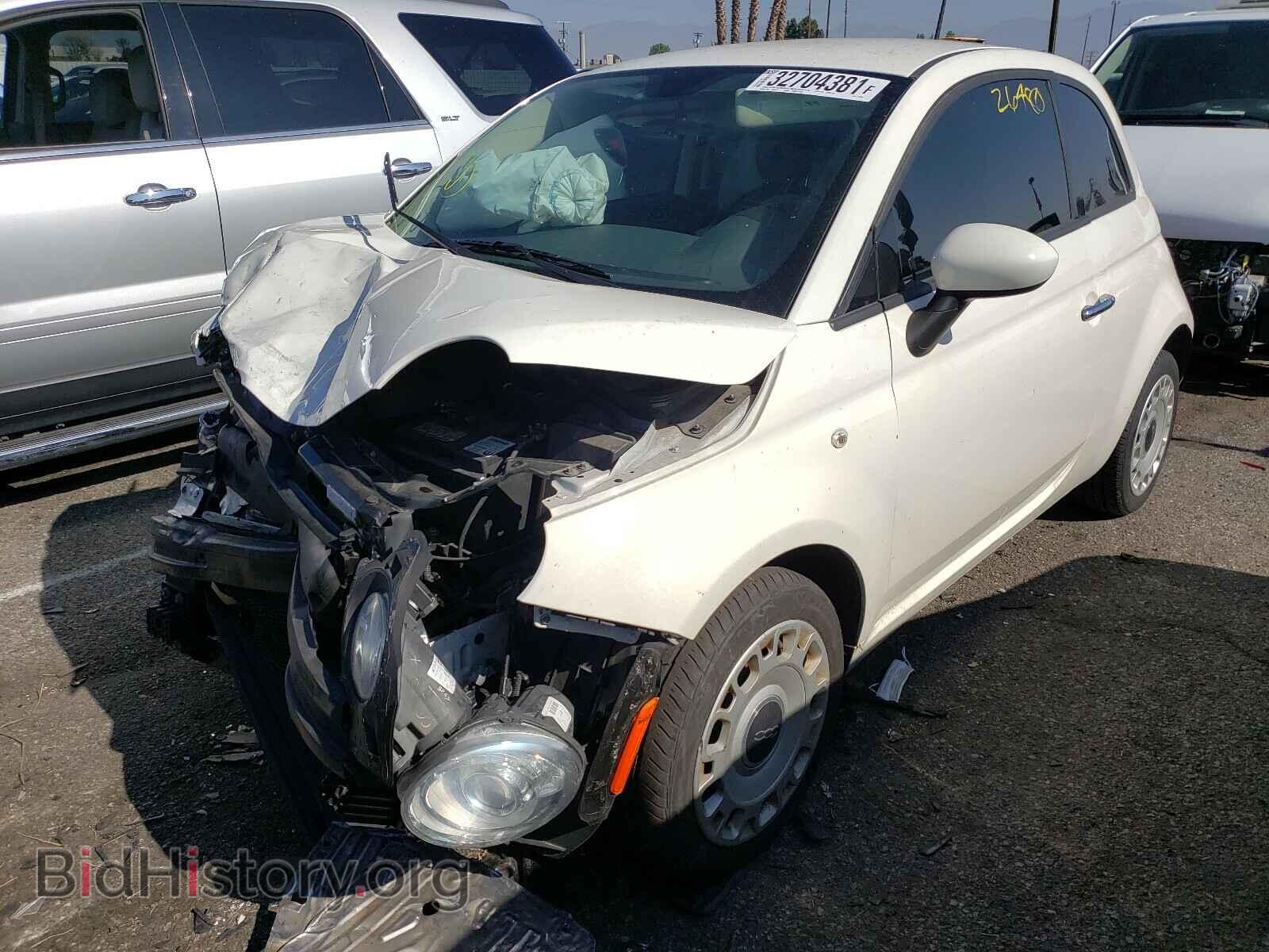 2014 FIAT 500 - VIN: 3C3CFFAR9ET174451 - Фото 2