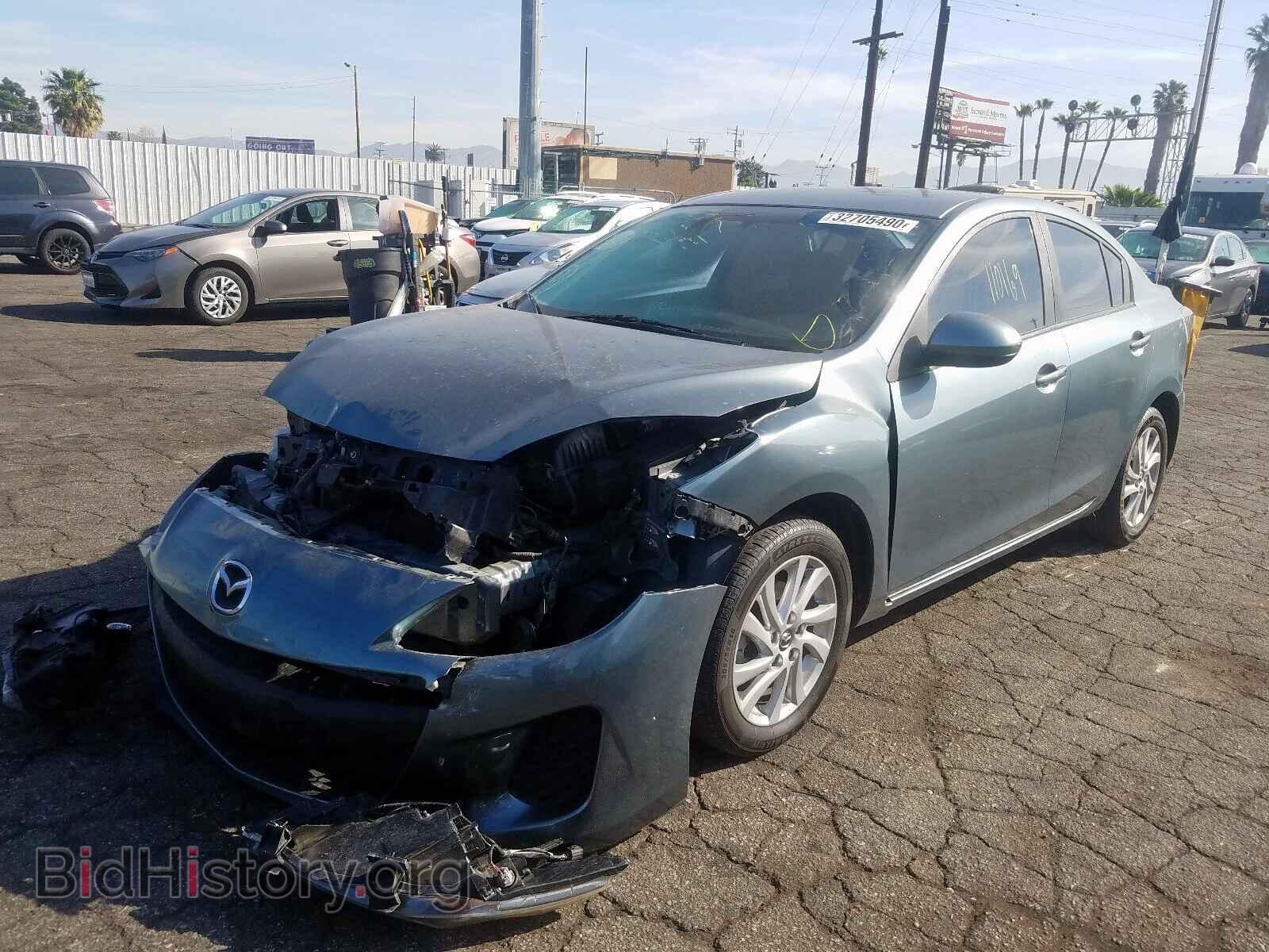 2013 MAZDA 3 - VIN: JM1BL1VP4D1763148 - Фото 2