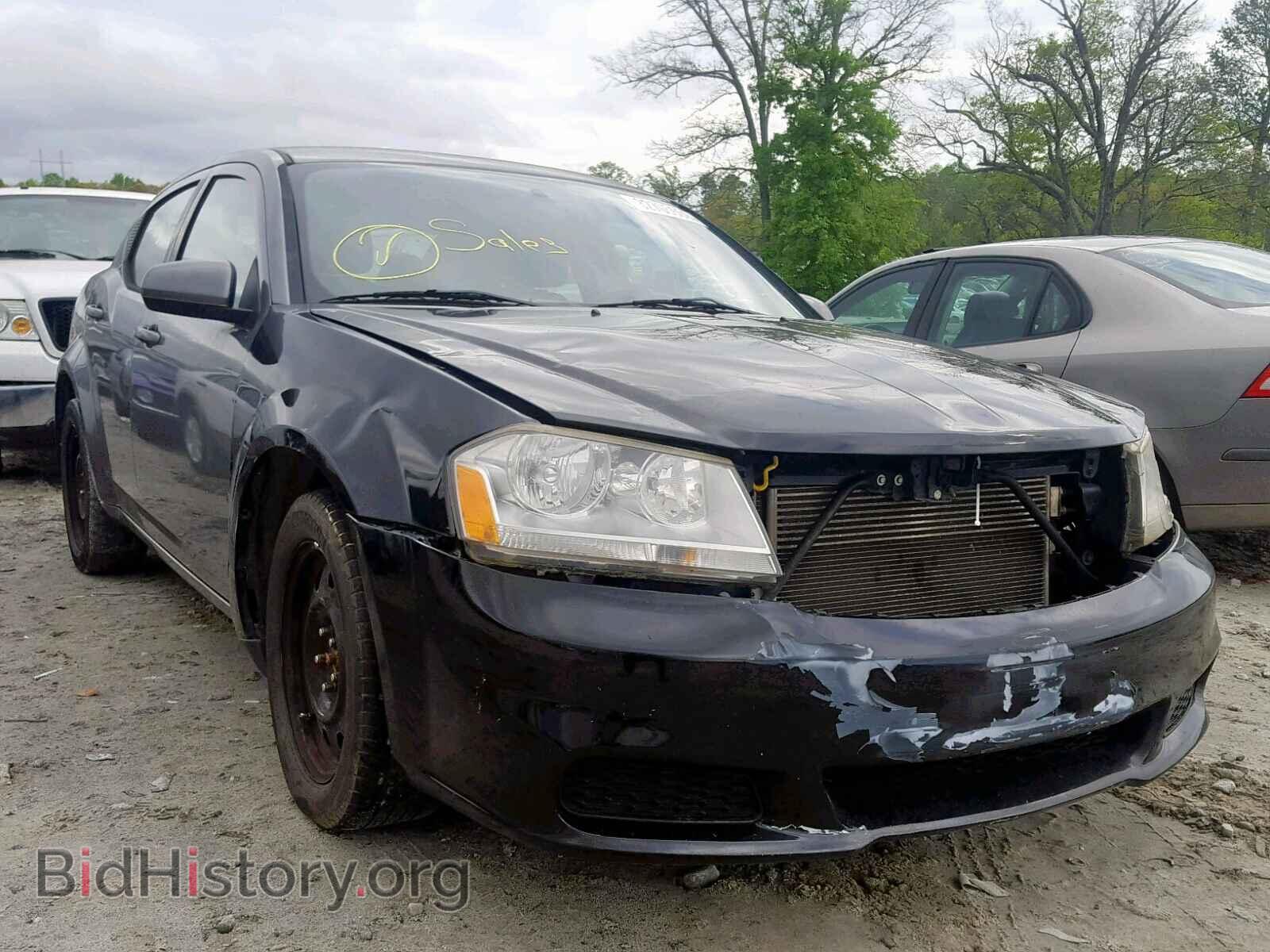 Фотография 1C3CDZCB0CN196648 - DODGE AVENGER 2012