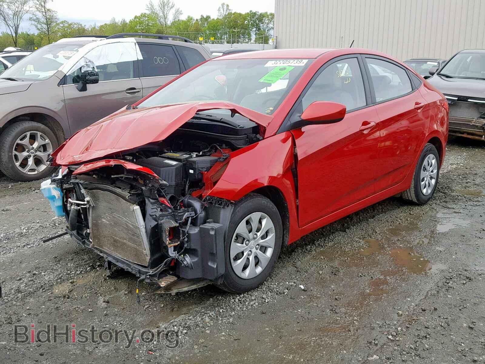 2016 HYUNDAI ACCENT - VIN: KMHCT4AE9GU004522 - Фото 2