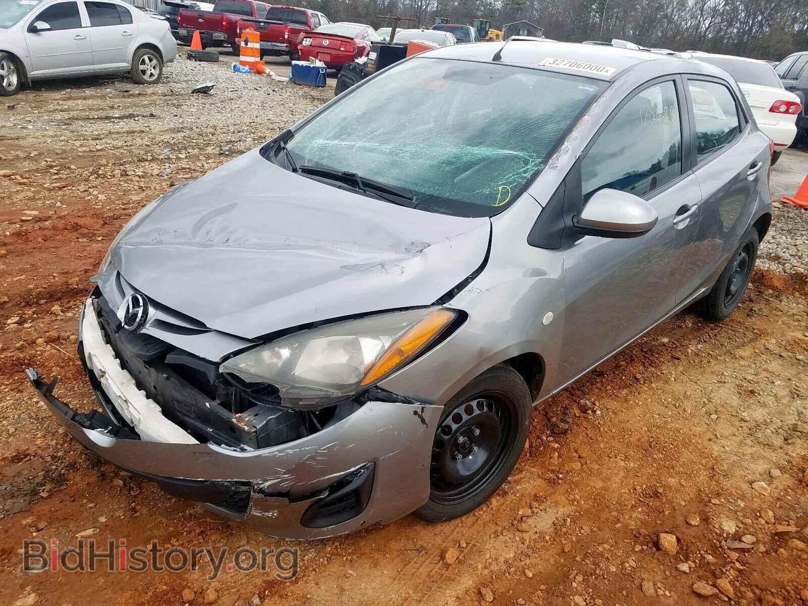 2014 MAZDA 2 - VIN: JM1DE1KZ6E0182928 - Photo 2