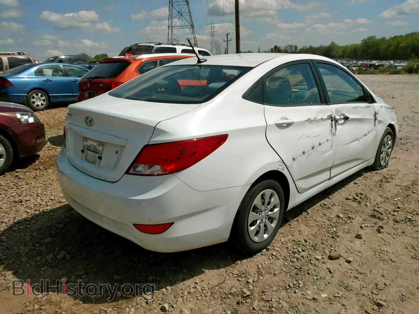 2015 HYUNDAI ACCENT - VIN: KMHCT4AE8FU834391 - Фото 4